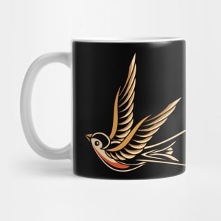 Swallow Traditional Tattoo Mug